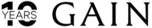GAIN Logo 10 Years horizontal
